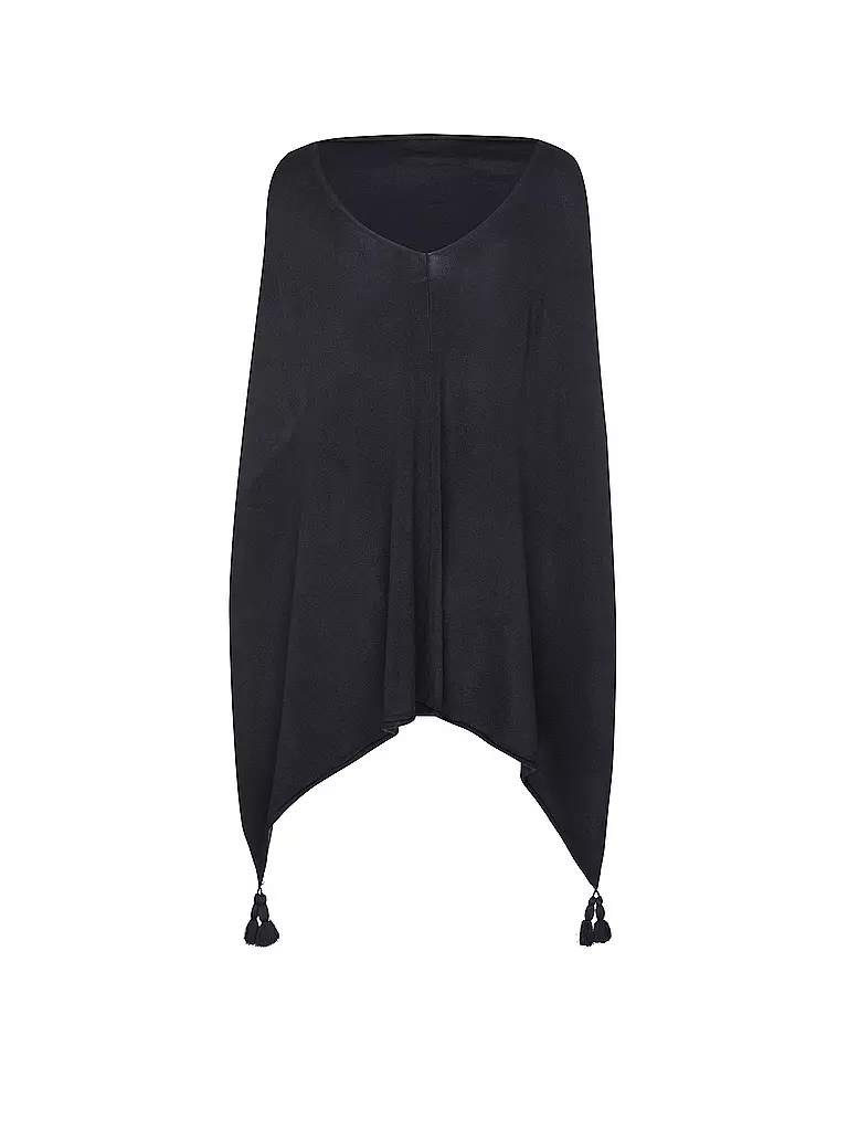 COMMA | Cape - Poncho  | dunkelblau