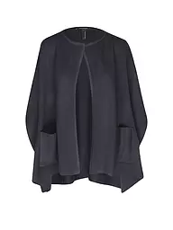 COMMA | Cape - Poncho | dunkelblau
