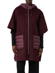 COMMA | Cape - Poncho | dunkelrot