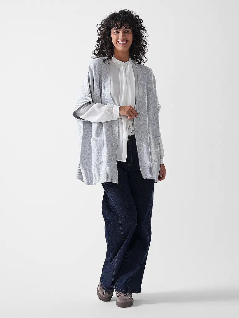 COMMA | Cardigan  | Grau