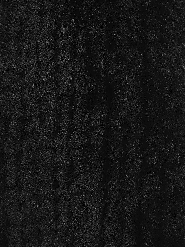 COMMA | Gilet in Felloptik | grau