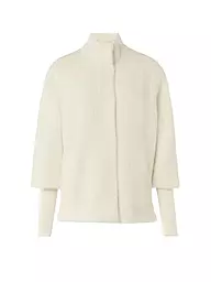 COMMA | Jacke in Felloptik | weiss