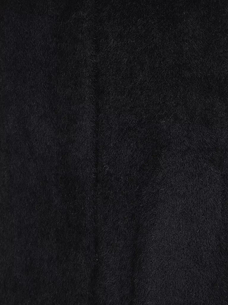 COMMA | Jacke in Felloptik | schwarz