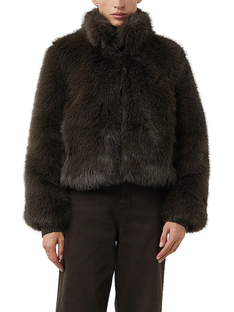 COMMA | Jacke in Felloptik | 