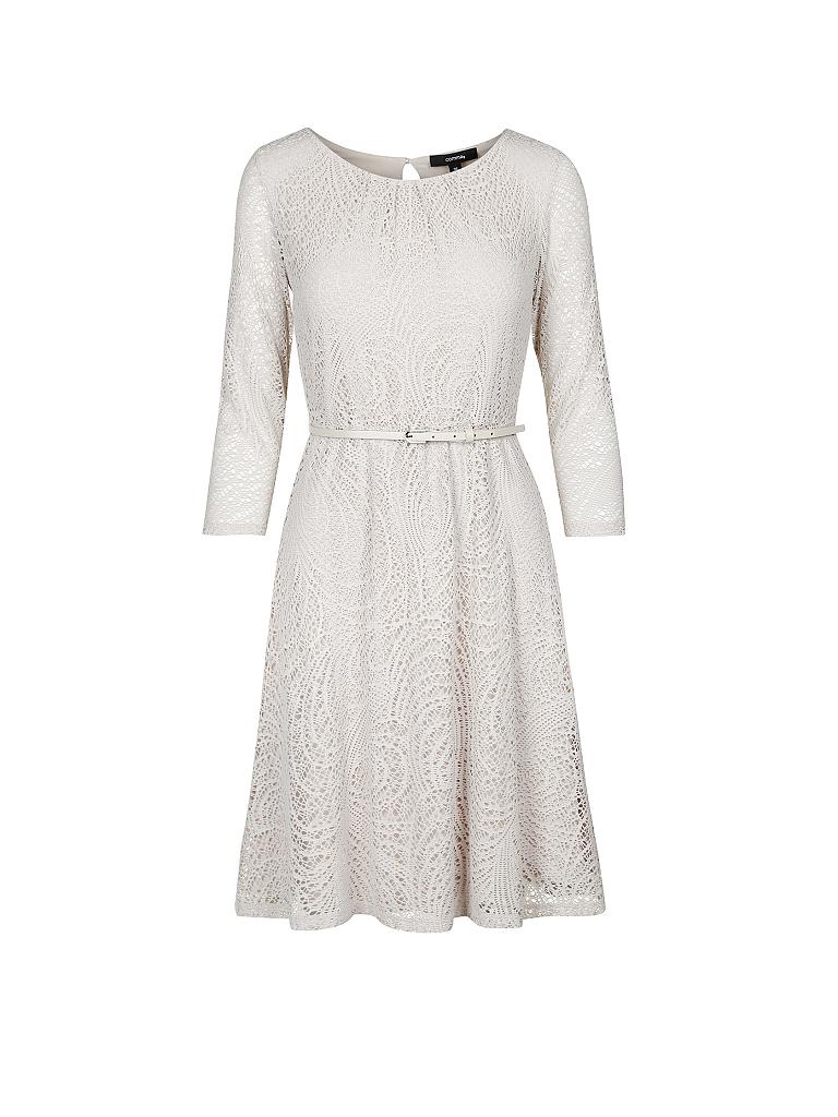 Comma Kleid Aus Mesh In Grau Schwarz Online Kaufen 1212025 P C Online Shop