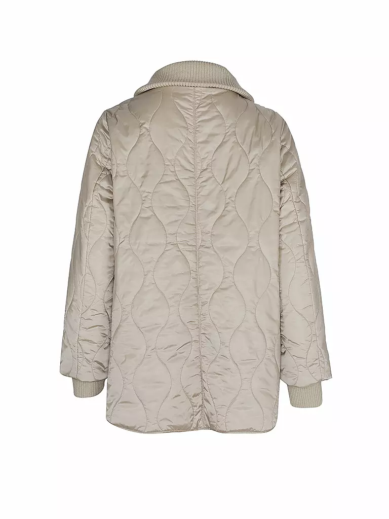 COMMA | Leichtsteppjacke  | creme