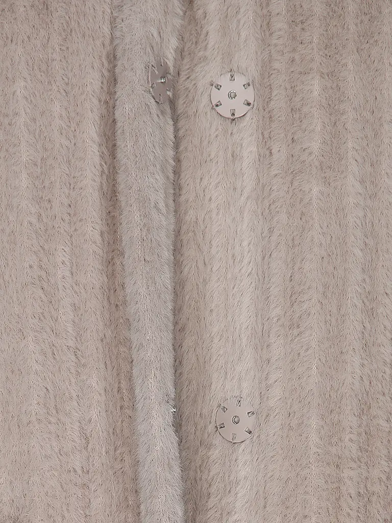 COMMA | Mantel in Felloptik | Beige