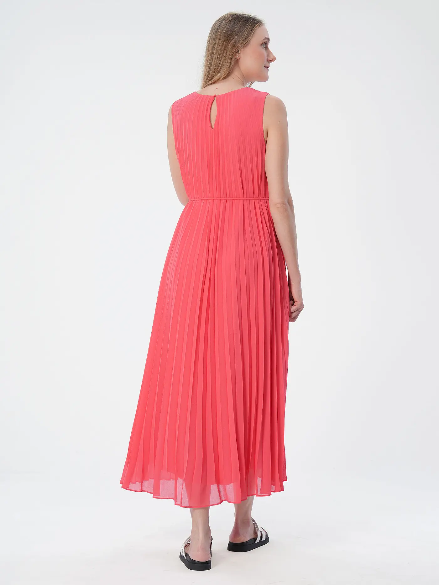 COMMA | Maxikleid  | rot