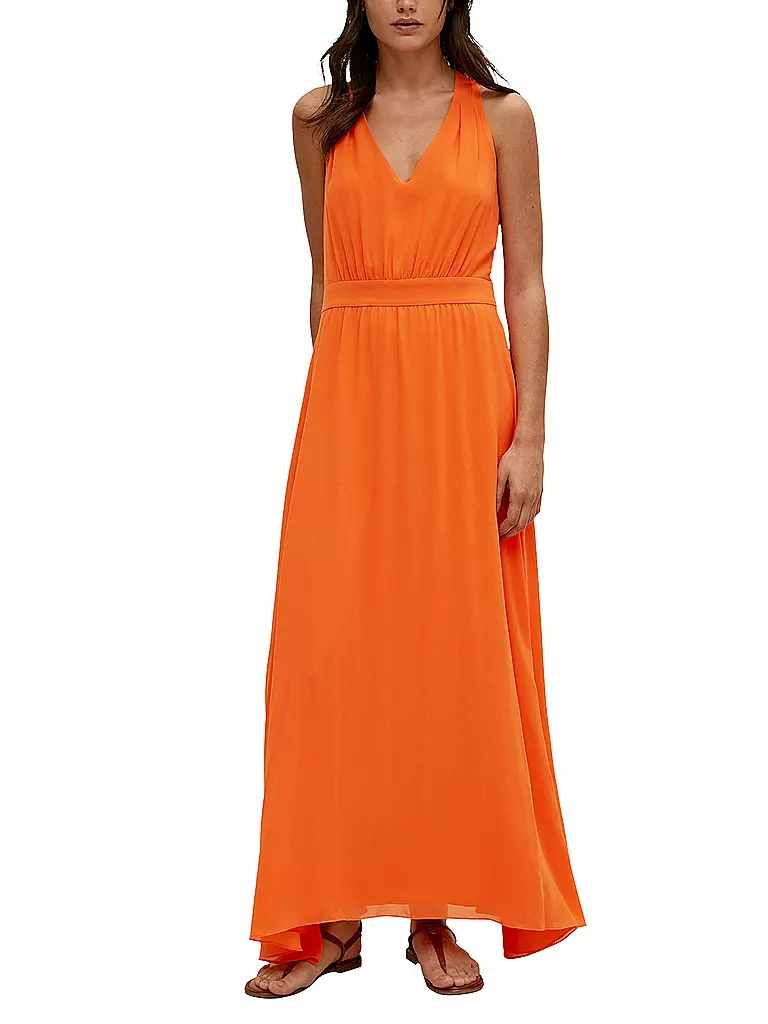 COMMA | Maxikleid | orange