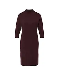 COMMA | Midikleid  | dunkelrot