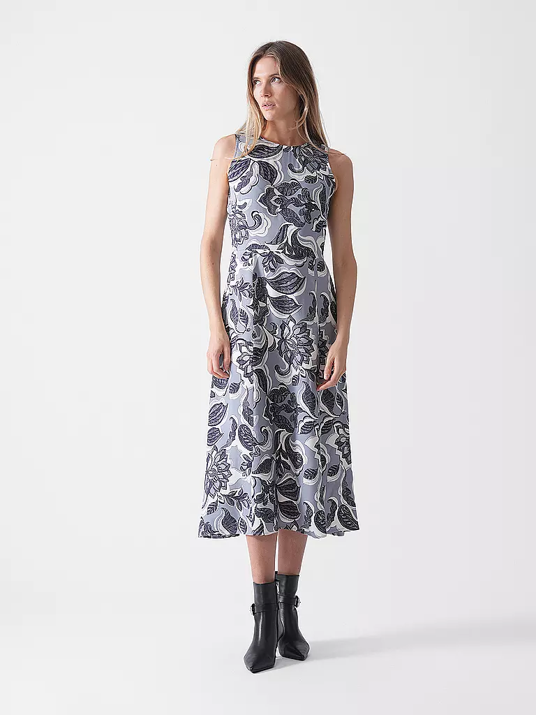 COMMA | Midikleid  | blau