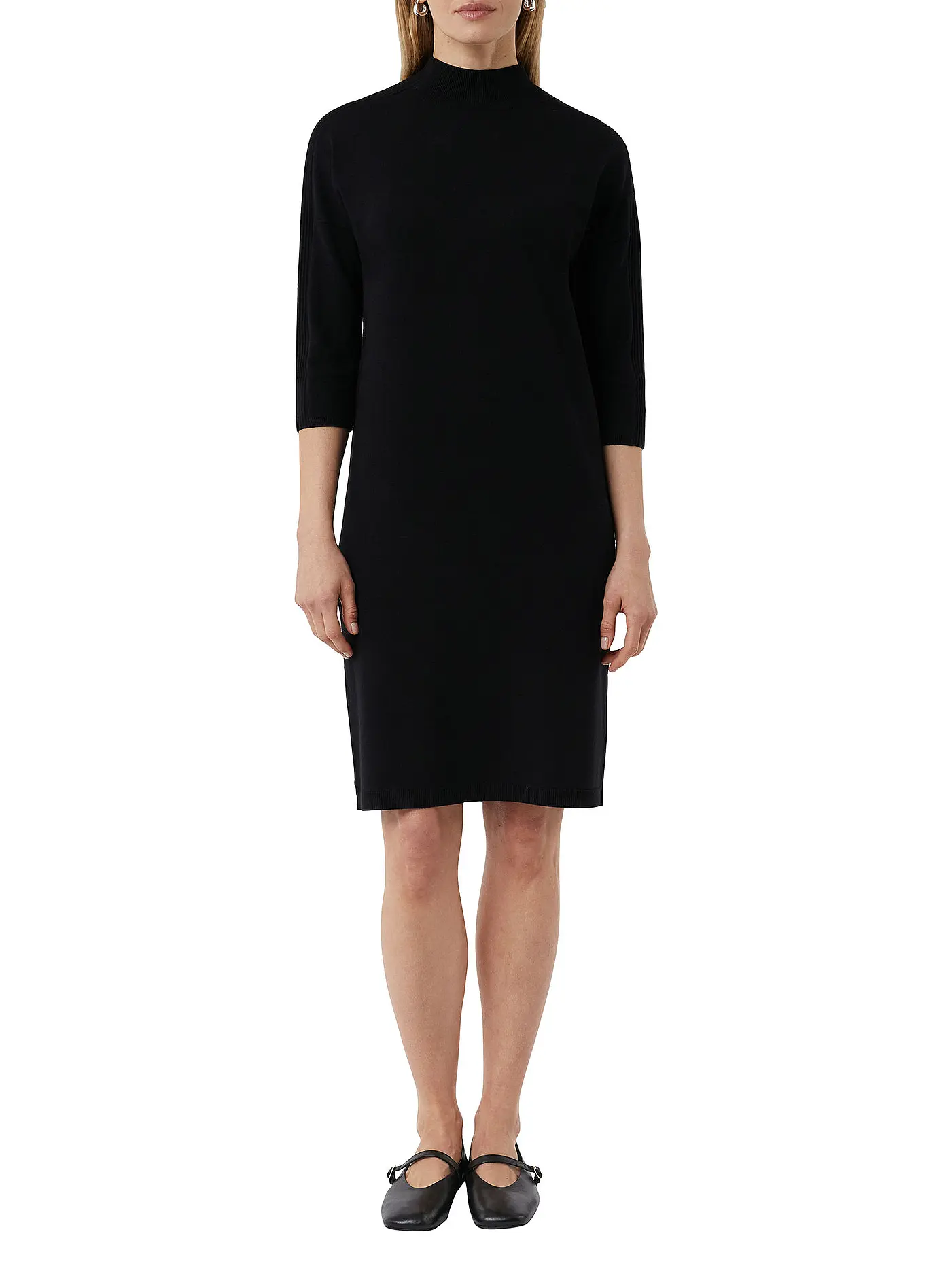 COMMA | Midikleid  | schwarz