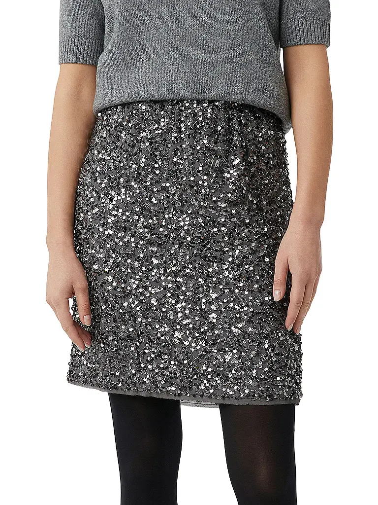 COMMA | Minirock  | Grau