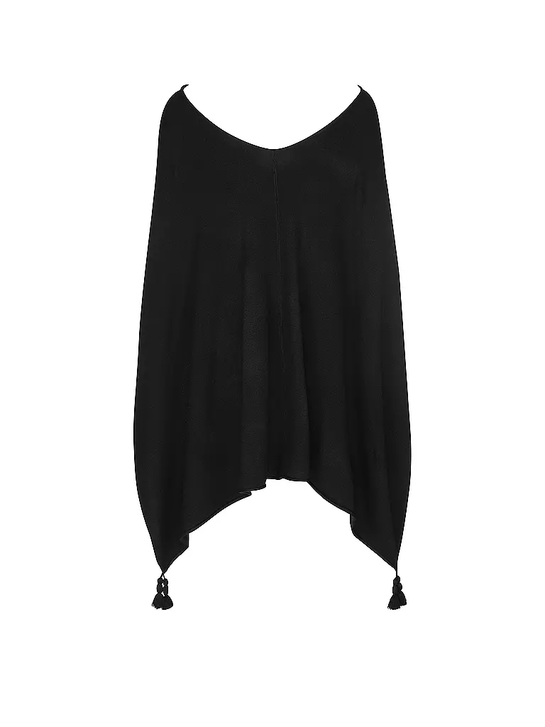 COMMA | Poncho - Cape  | schwarz