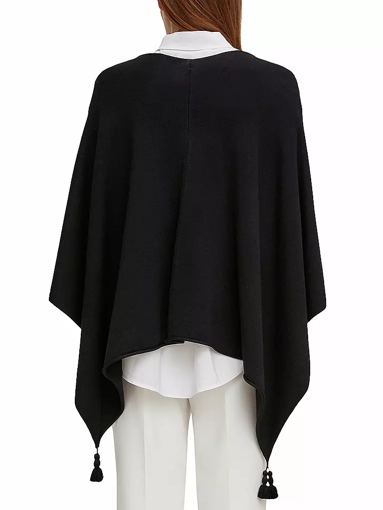 COMMA | Poncho - Cape  | schwarz