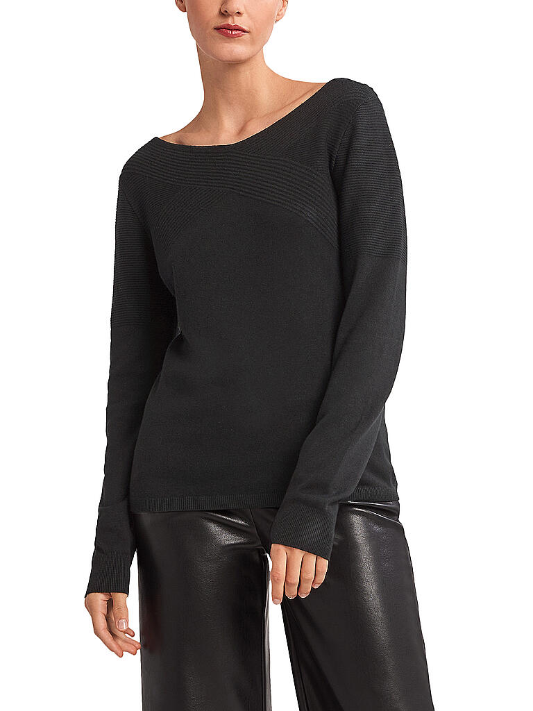 Comma Pullover Comma Damen Pullover Mit Glitzer – Relaxed Fit