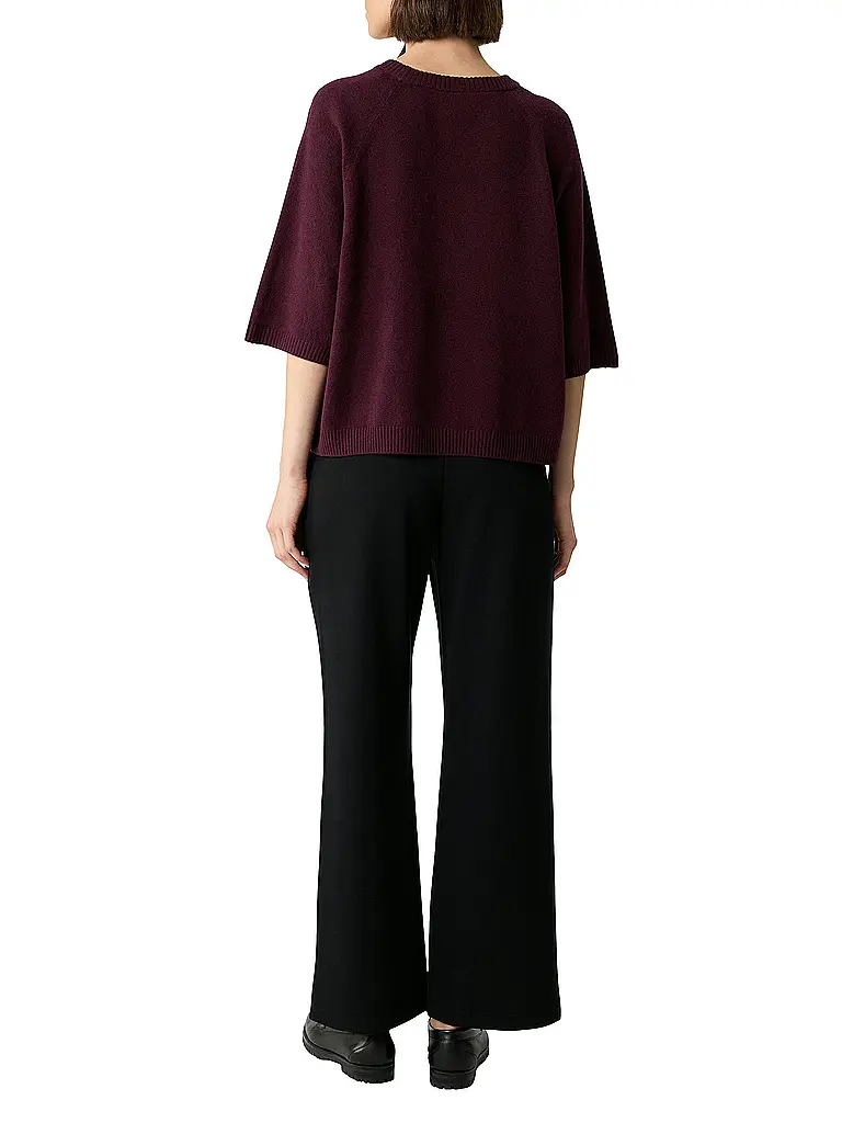 COMMA | Pullover  | dunkelrot