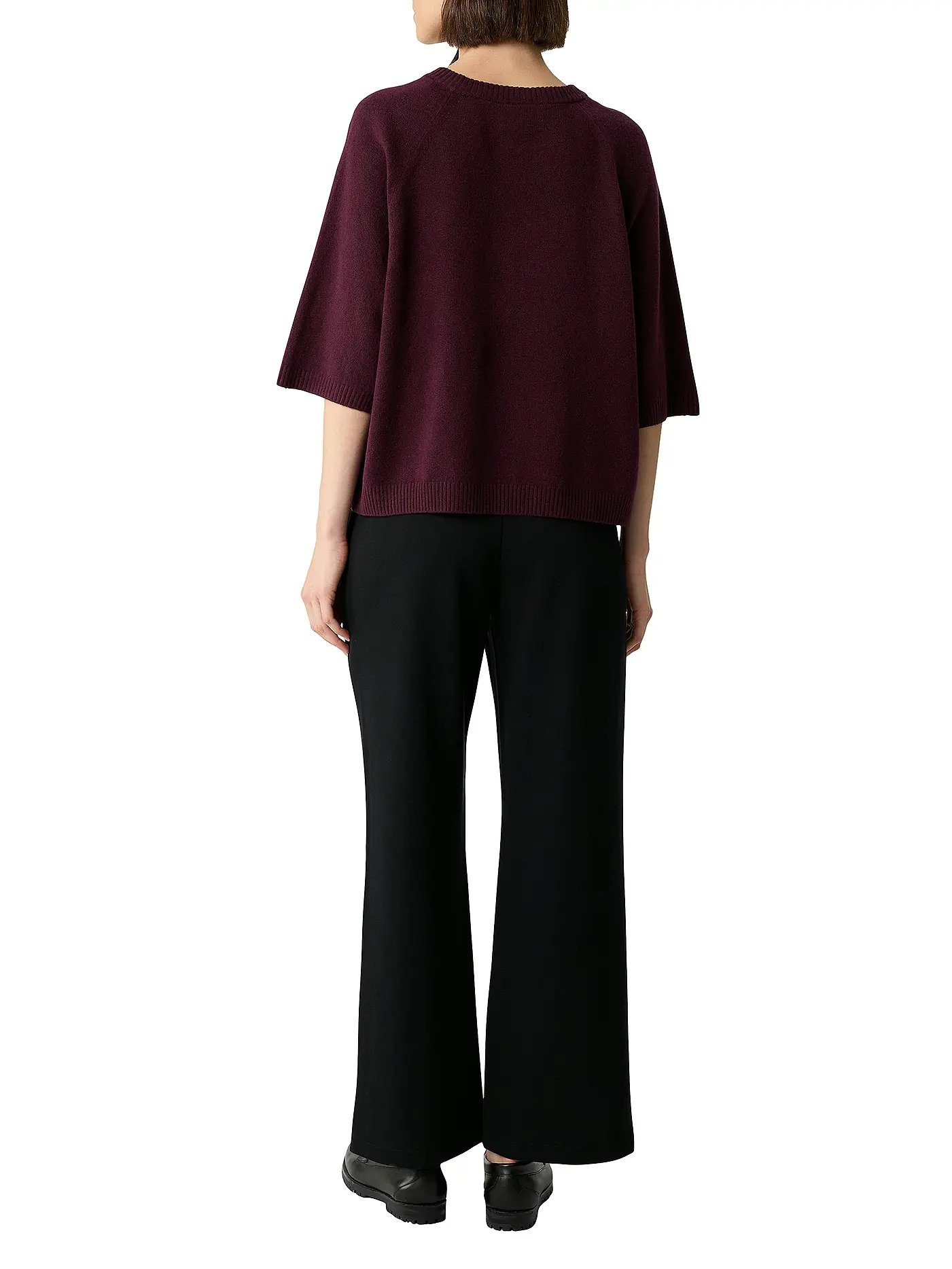 COMMA | Pullover  | dunkelrot
