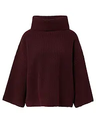 COMMA | Rollkragenpullover  | dunkelrot