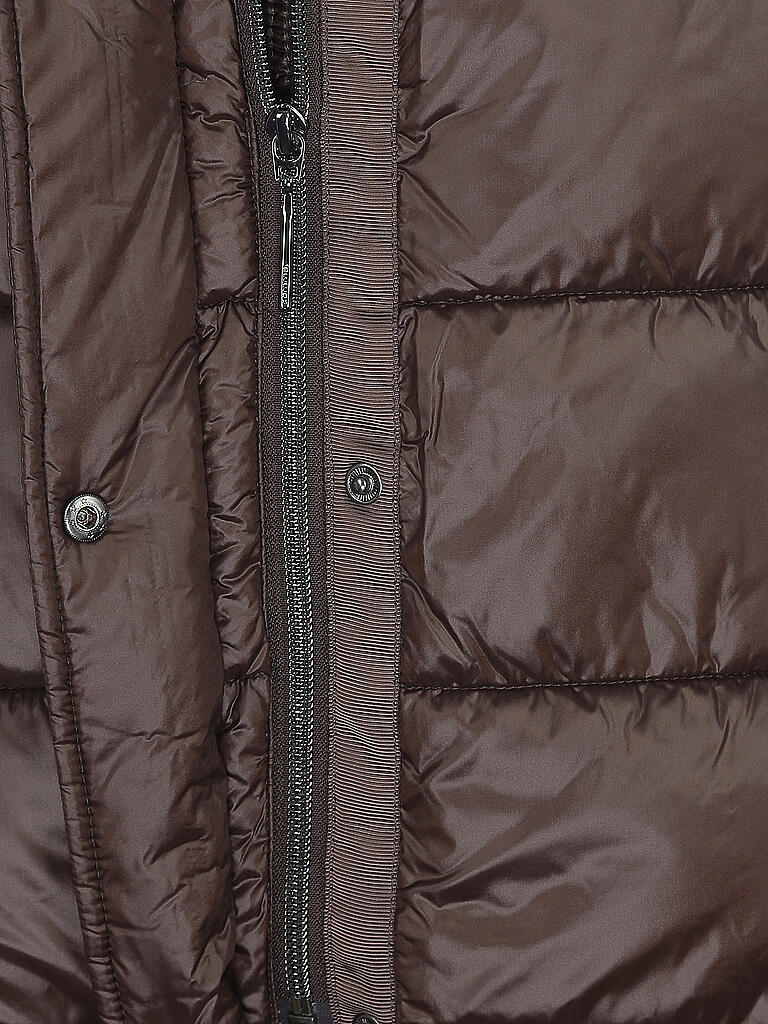 COMMA | Steppgilet | braun