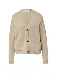 COMMA | Stickjacke | beige