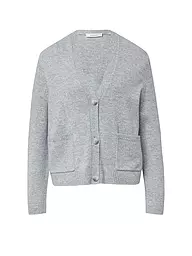 COMMA | Stickjacke | grau