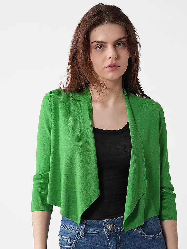 COMMA | Strickjacke  | grün