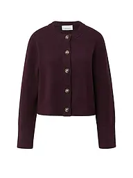 COMMA | Strickjacke | dunkelrot