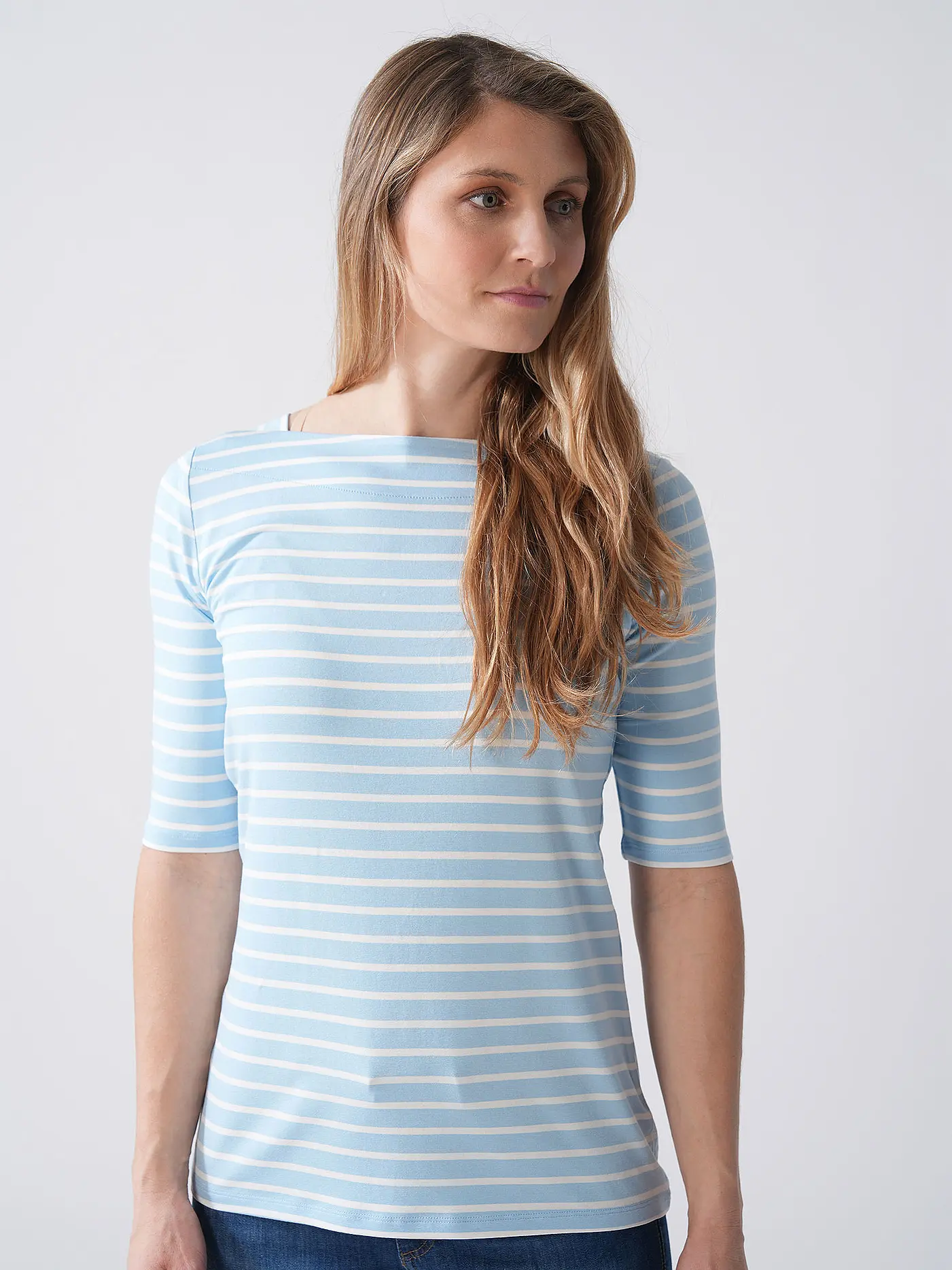 COMMA | T-Shirt  | hellblau