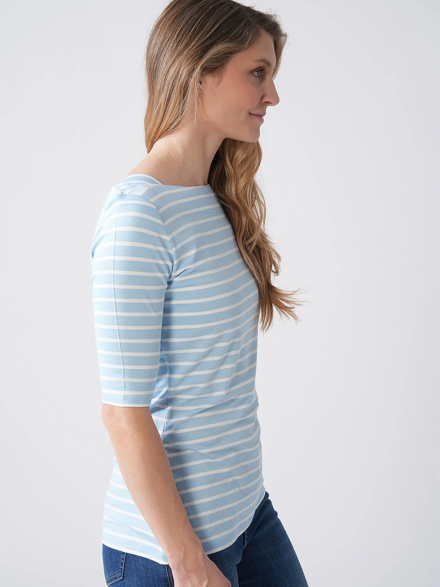 COMMA | T-Shirt  | hellblau