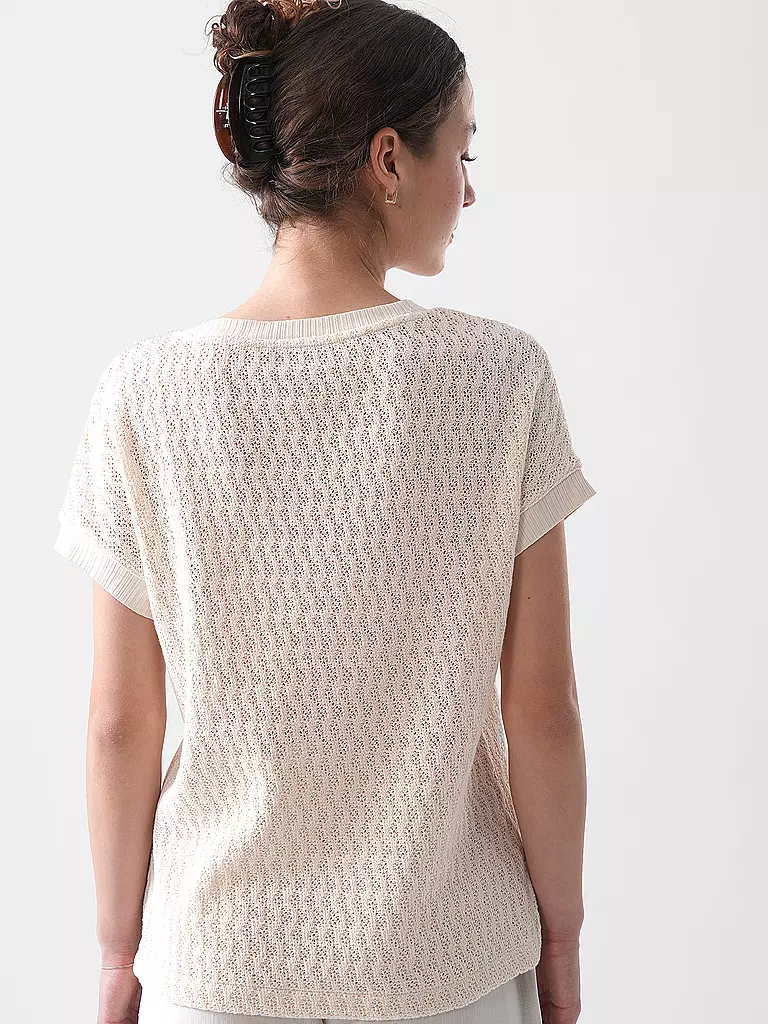 COMMA | T-Shirt  | creme