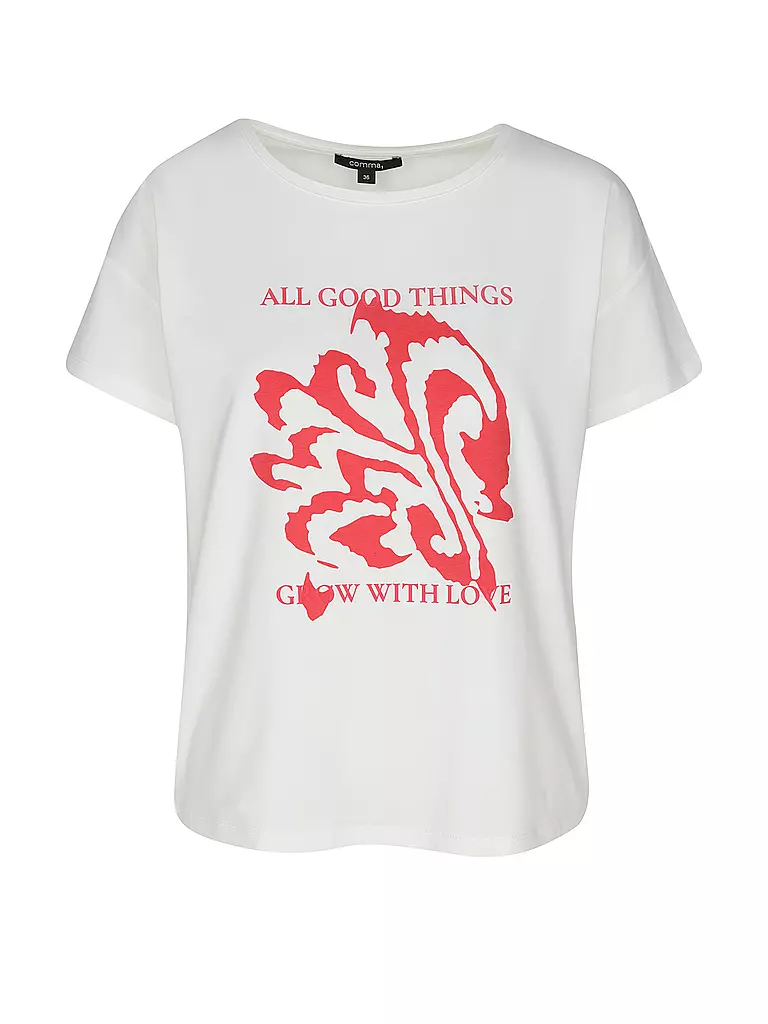 COMMA | T-Shirt | weiss