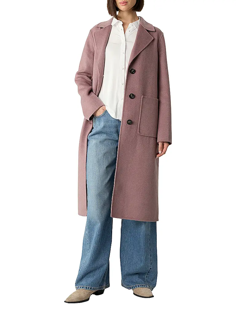 COMMA | Wollmantel  | Lila