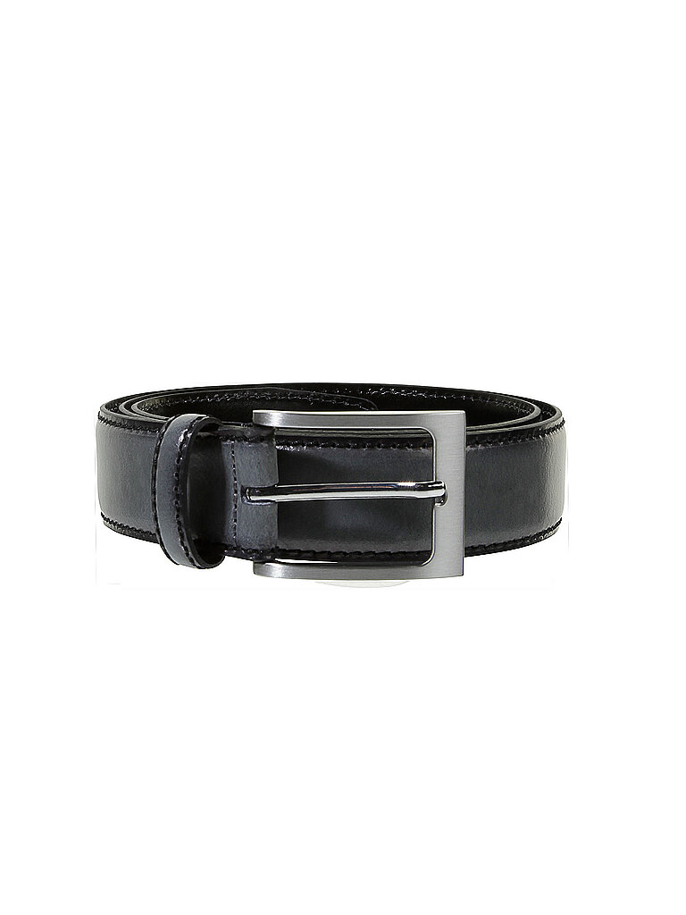CONDOR Ledergürtel grau | 120