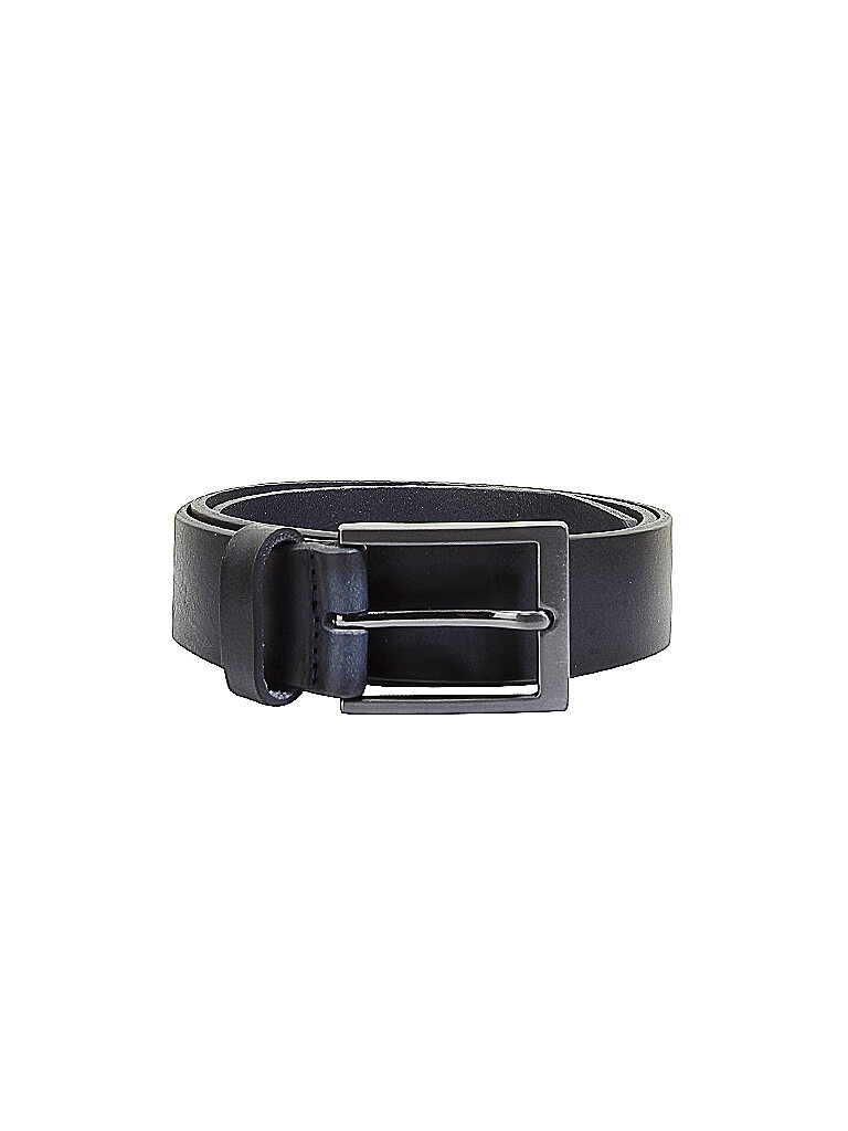 CONDOR Ledergürtel blau | 85