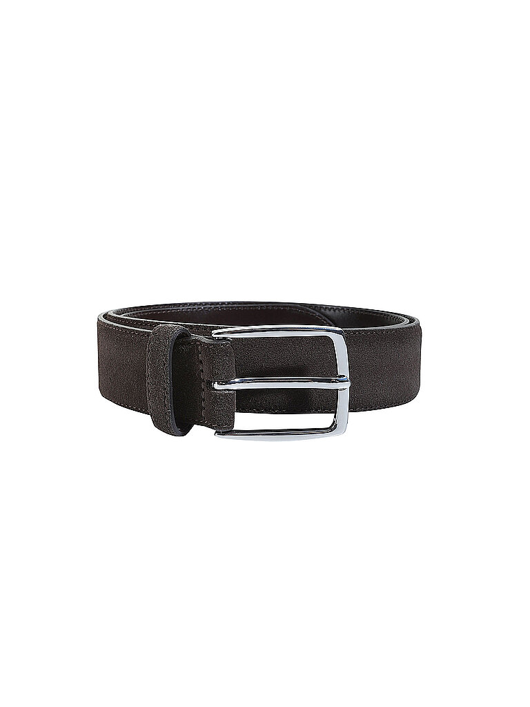 CONDOR Ledergürtel  braun | 85