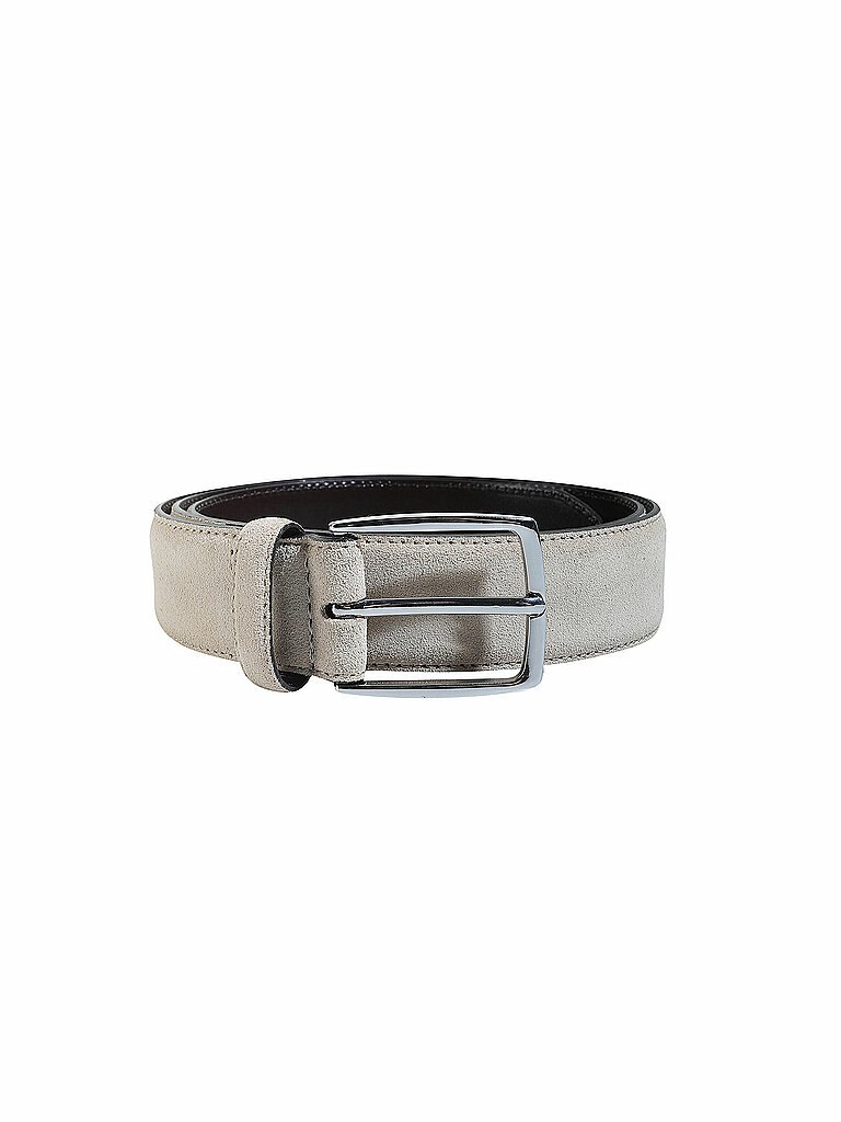 CONDOR Ledergürtel  beige | 85