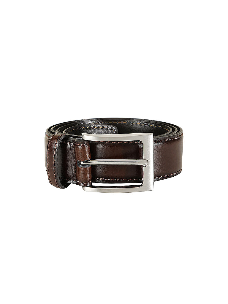 CONDOR Ledergürtel  braun | 85
