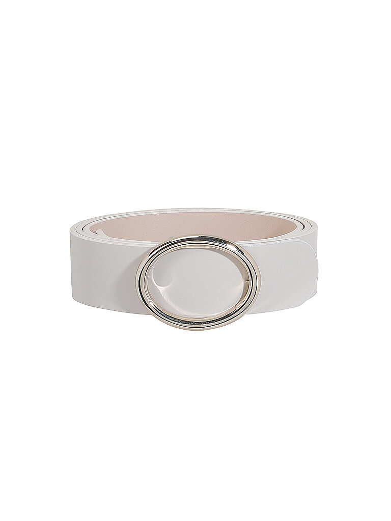 CONDOR Ledergürtel creme | 75