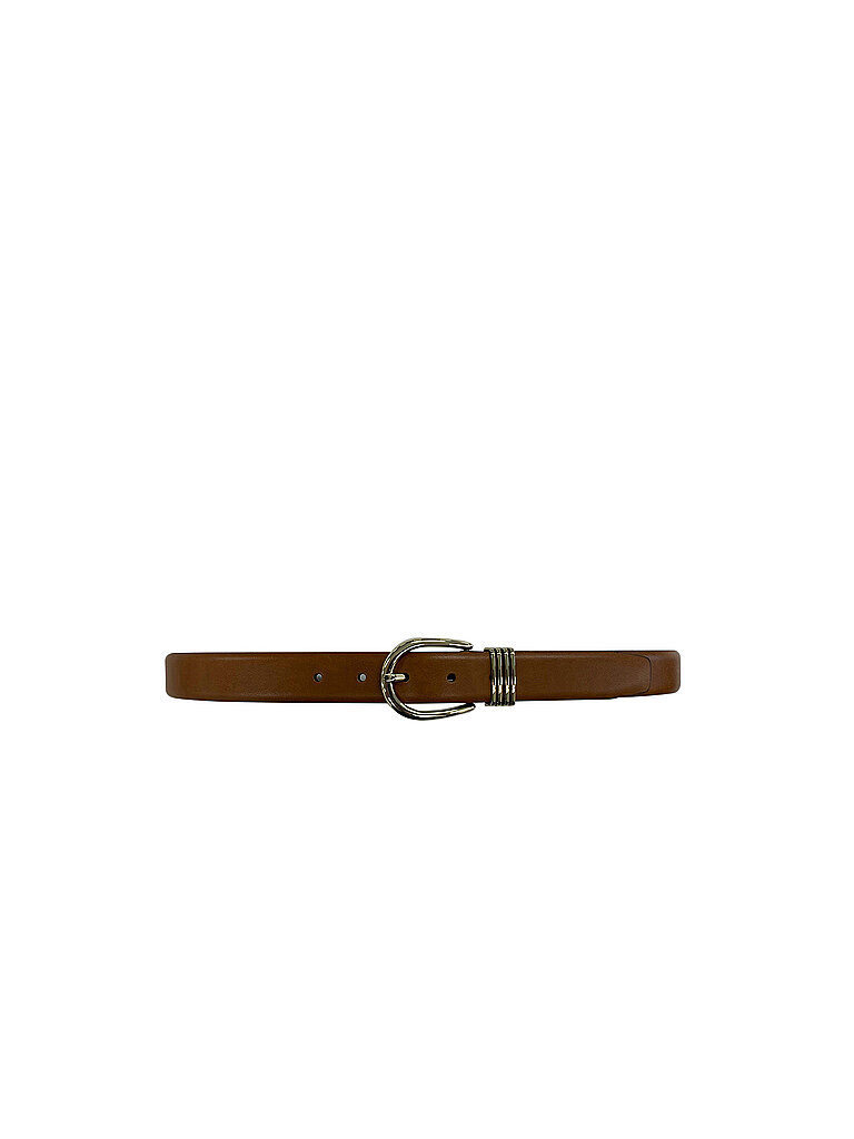 CONDOR Ledergürtel braun | 80