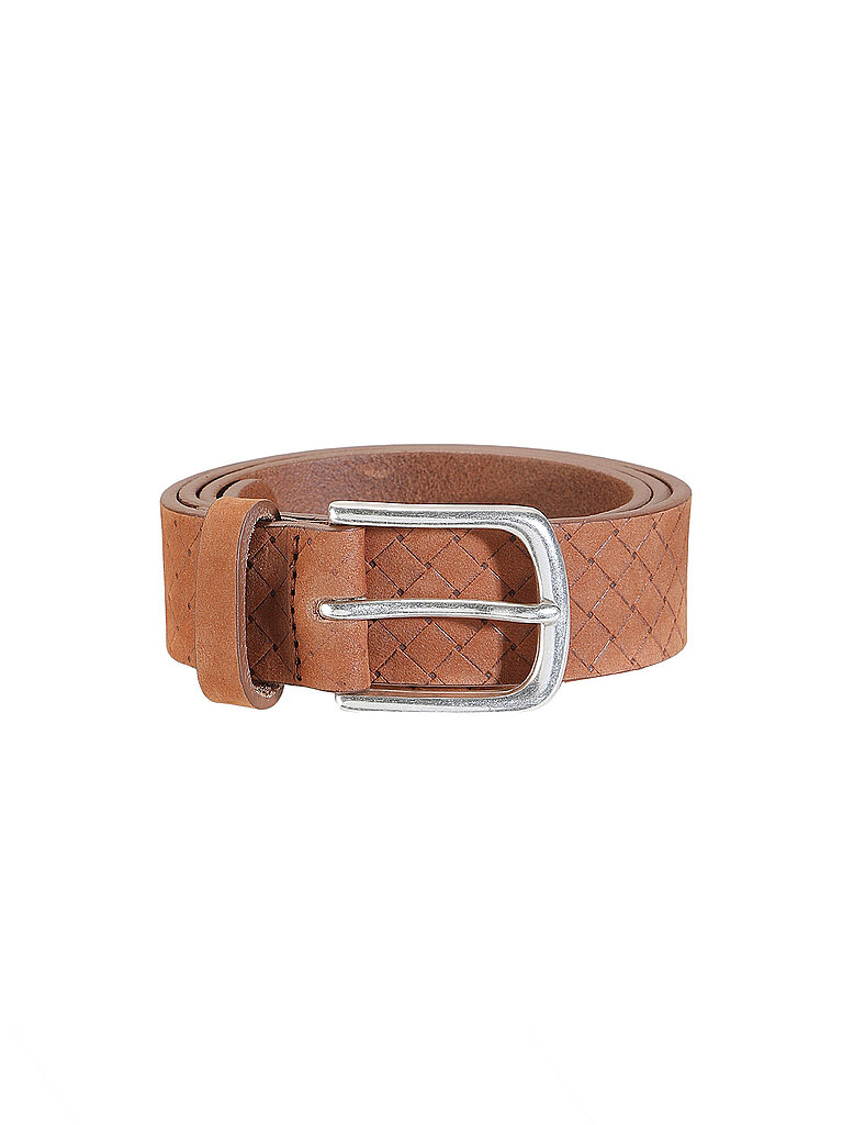 CONDOR Ledergürtel braun | 75