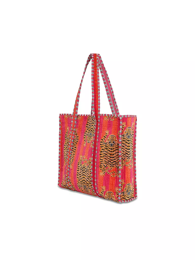 CONSCIOUS YOGA COLLECTIVE | Tasche - Shopper TIBETAN TIGER  TOTE | rot