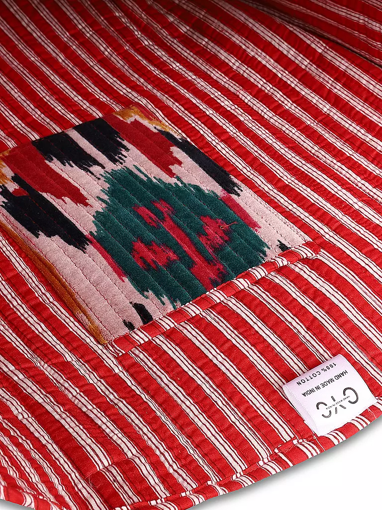 CONSCIOUS YOGA COLLECTIVE | Tasche - Shopper VELVET IKAT SHOPPER | rot