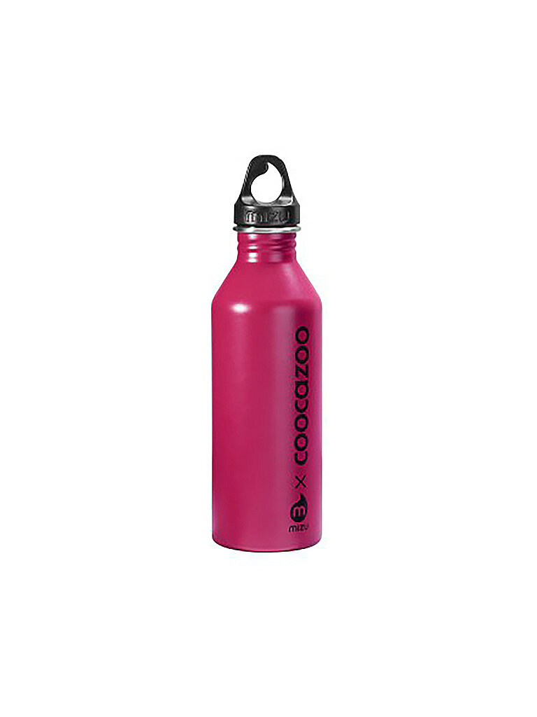 coocazoo Edelstahl-Trinkflasche, Berry, Drehverschluss, aus Edelstahl, ohne Weichmacher, geschmacksneutral, für kohlensäurehaltige Getränke geeignet, recyclebar, 0,75L