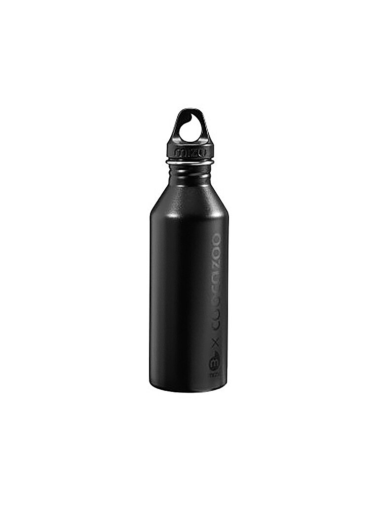 COOCAZOO Edelstahl Trinkflasche 0,75L Black