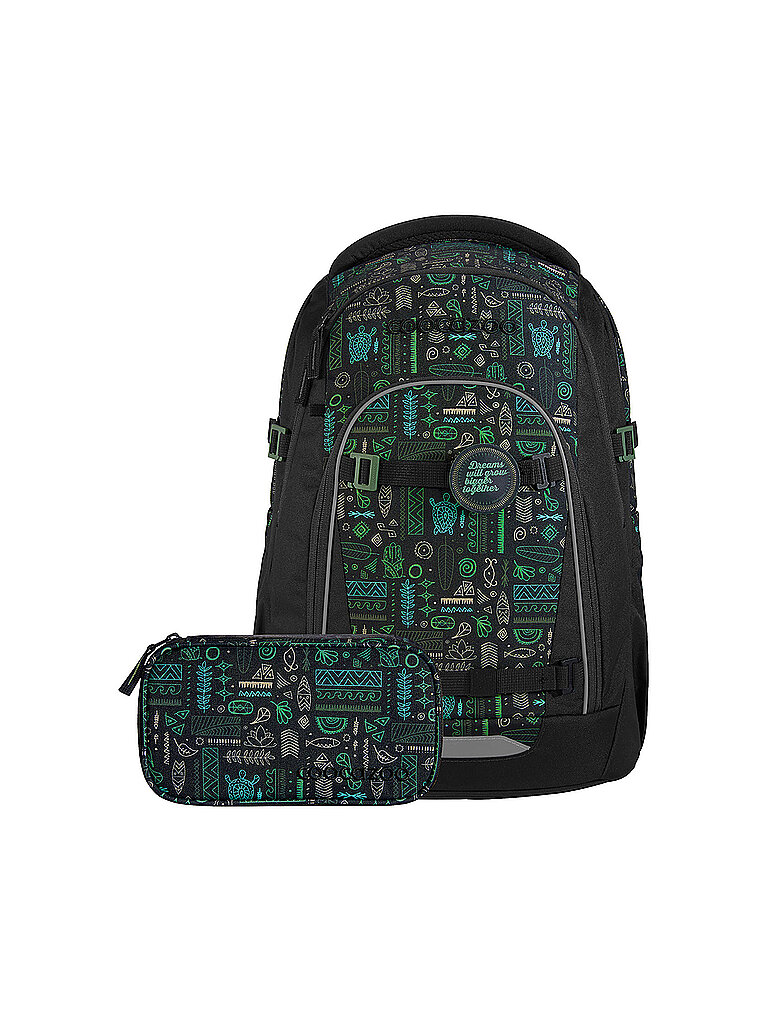 COOCAZOO Schulrucksack-Set 4tlg MATE  Humedica Free Spirit