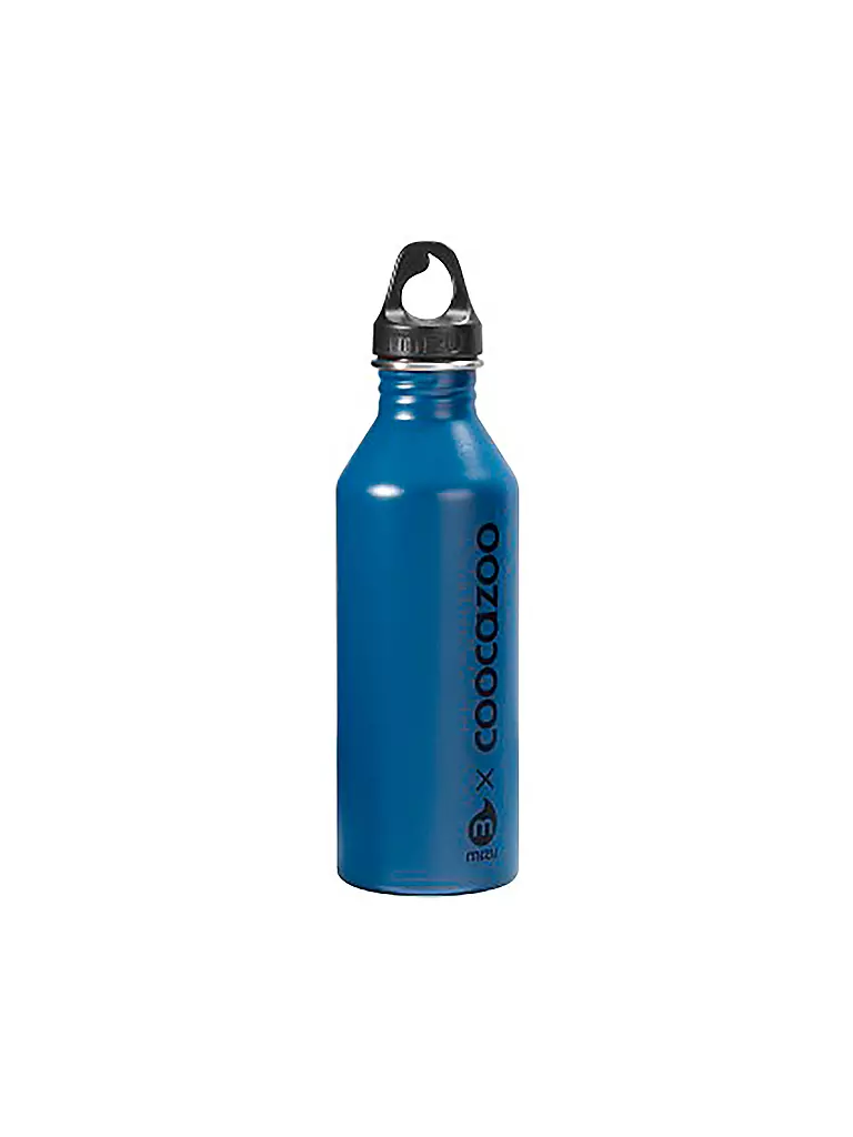 COOCAZOO | Edelstahl Trinkflasche 0,75L Blue | blau