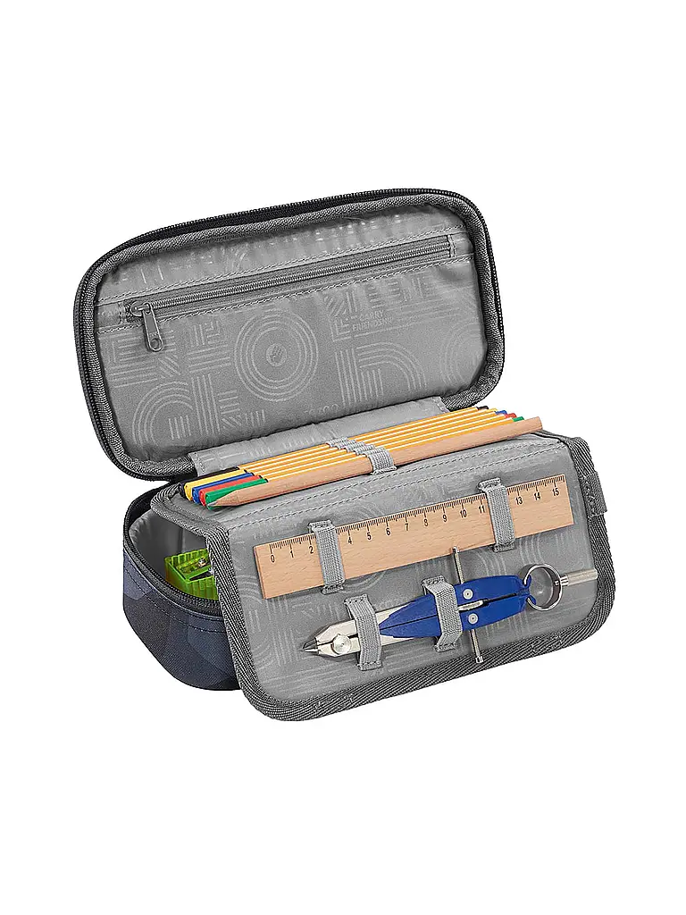 COOCAZOO | Schlampermäppchen Grey Rocks | Grau