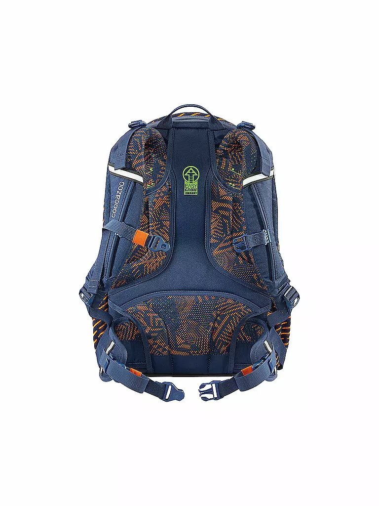 COOCAZOO | Schulrucksack "Scale Rale - Freaka Sneaka"  | orange