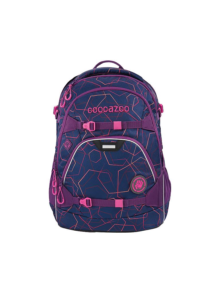 COOCAZOO | Schulrucksack "Scale Rale - Laserbeam Plum" | bunt